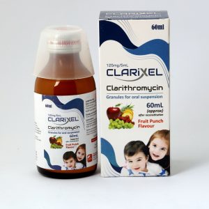 Clarixel 125mg/5mL - Clarithromycin Suspension