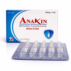 Anakin injection (Anakinra) by Amros Pharmaceuticals for inflammatory condition management