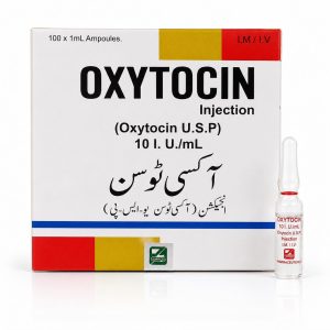 Oxytocin injection 10 IU ml ampoule labor induction Pakistan